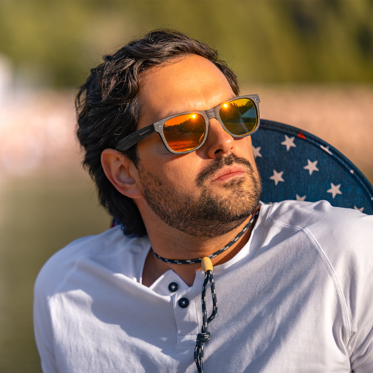 Classic Timber - Black Infrared Polarized