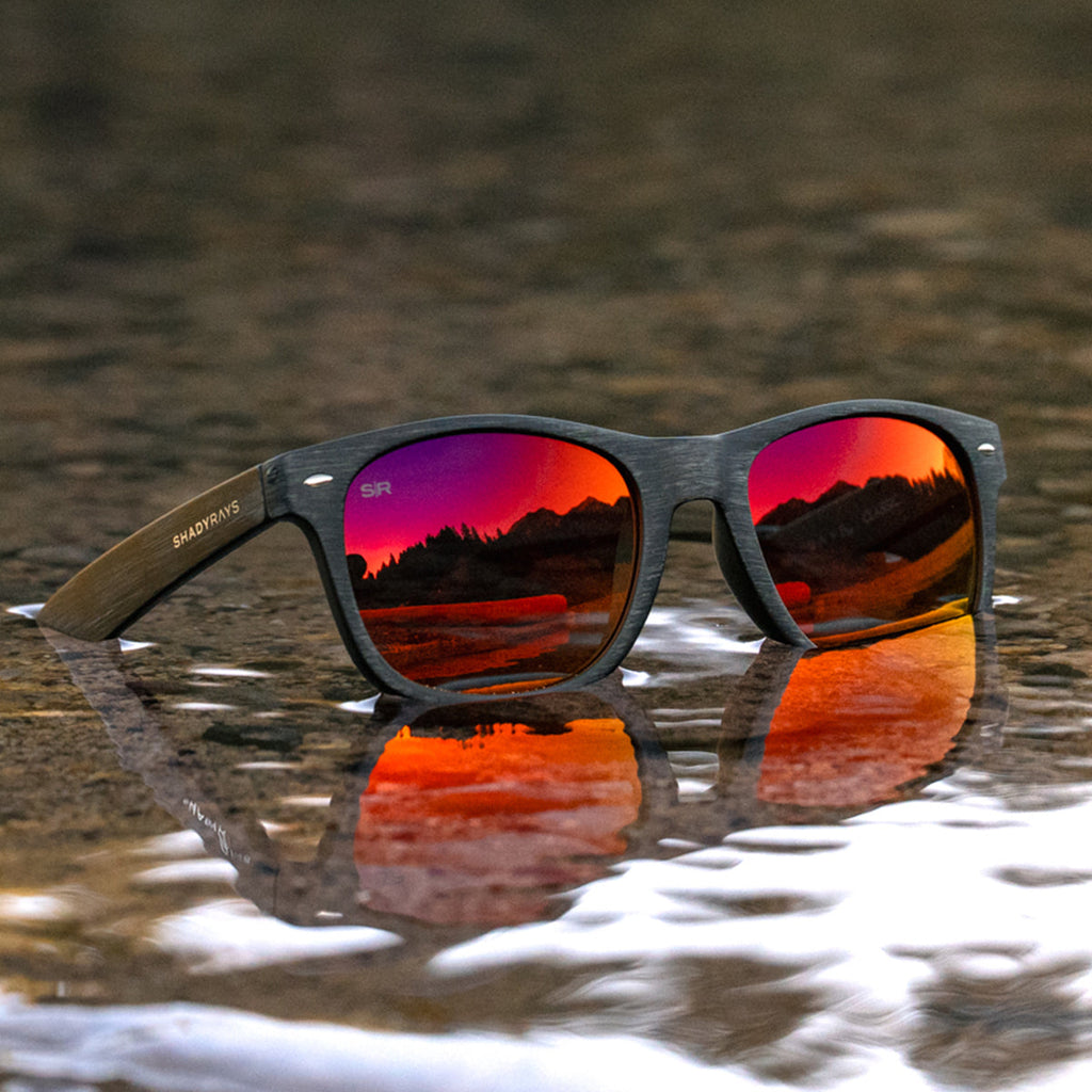 Classic Timber - Black Mirage Polarized