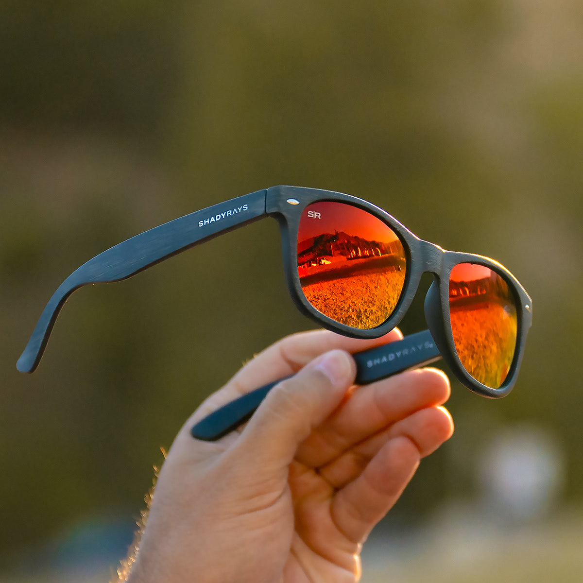 Classic Timber - Black Mirage Polarized