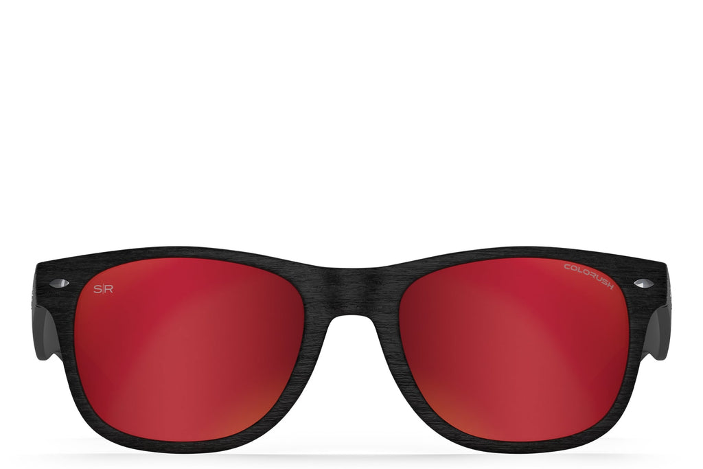 Classic Timber - Black Red Polarized