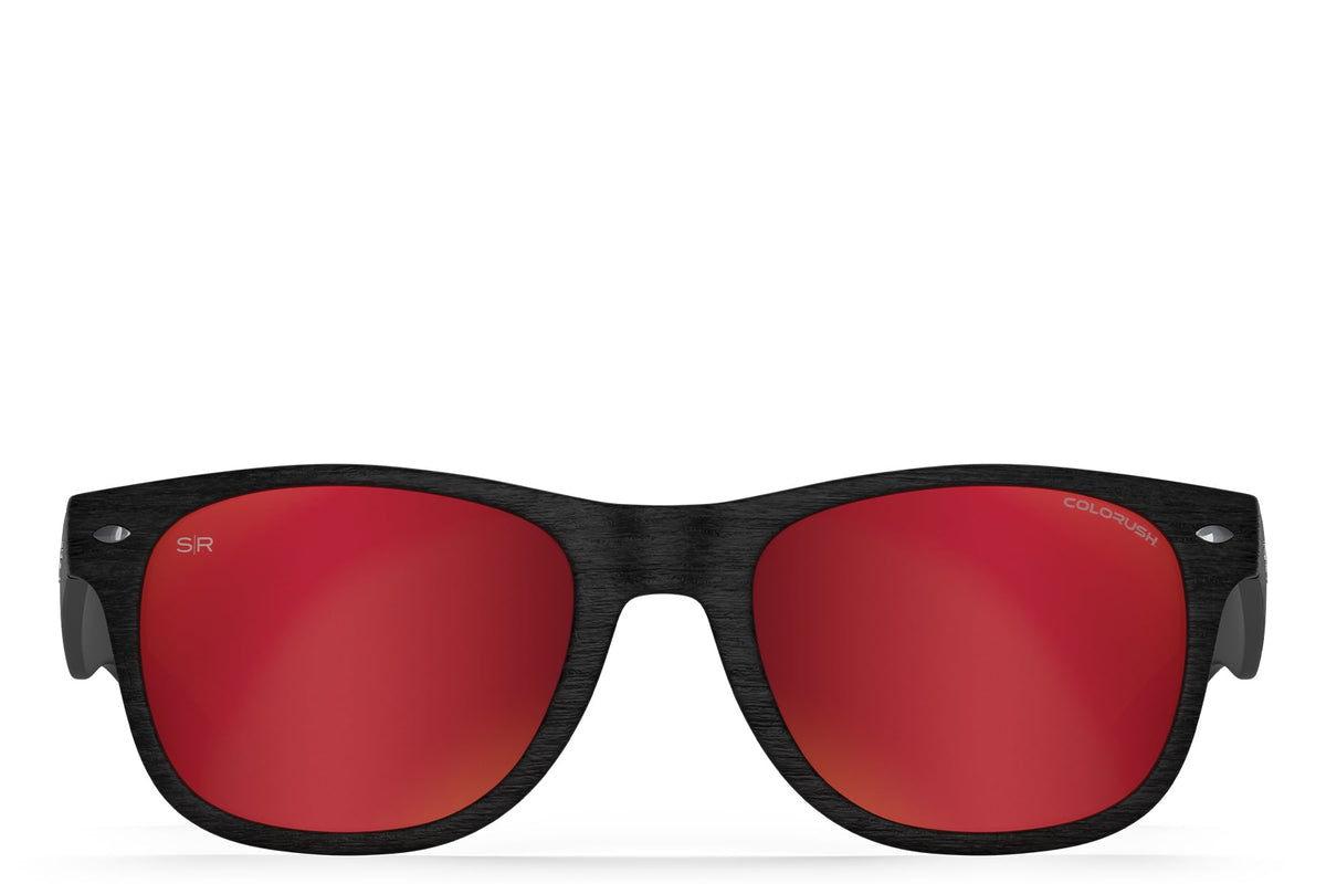 Classic Timber - Black Red Polarized