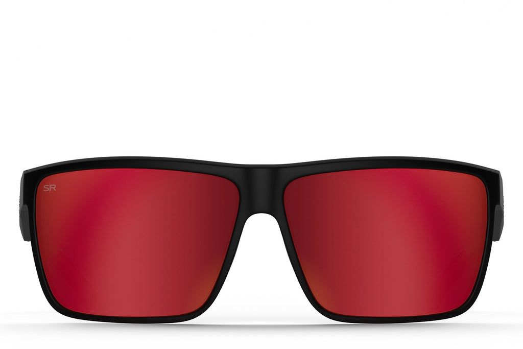 Cayman - Black Red Polarized