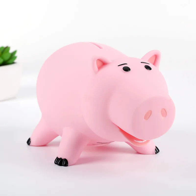 Disney Toy Story 4 Hamm the Piggy Bank Q Version 21cm PVC Pig Action Figures Mini Dolls Kids Toys Model for Children Gift