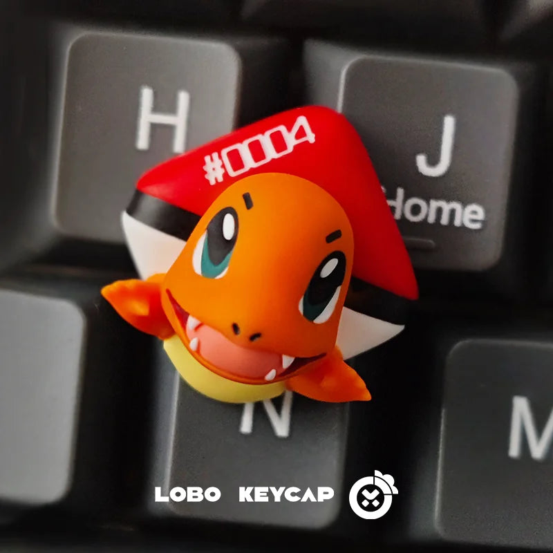 Cartoon Cute Squirtle Psyduck Keycap Personality Anime Peripheral Mechanical Keyboard Decoration Esc Single Keycap Birthday Gift