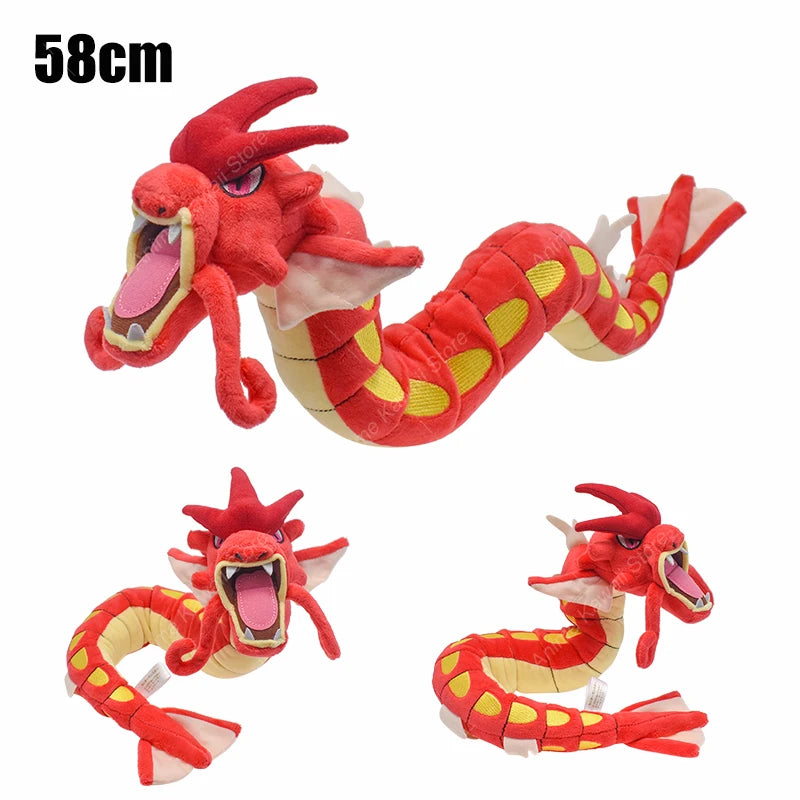 Mega Rayquaza Plush Toy Pokemon Shiny Dragonair Rayquaza Gyarados Peluche Anime Cartoon Stuffed Doll Halloween Xmas Gifts