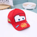 Disney Cars Anime Figure Lightning McQueen Hat Baseball Cap Cotton Peaked Cap Cartoon Dress Up Cute Headwear Spring Summer Gifts