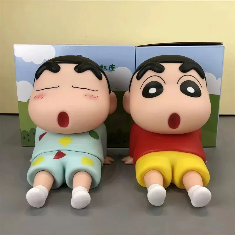 In Stock Anime Xiao Xin Mobile Phone Stand Universal Desktop Lazy Model Doll Desktop Handmade Ornament Holiday Surprise  Gift