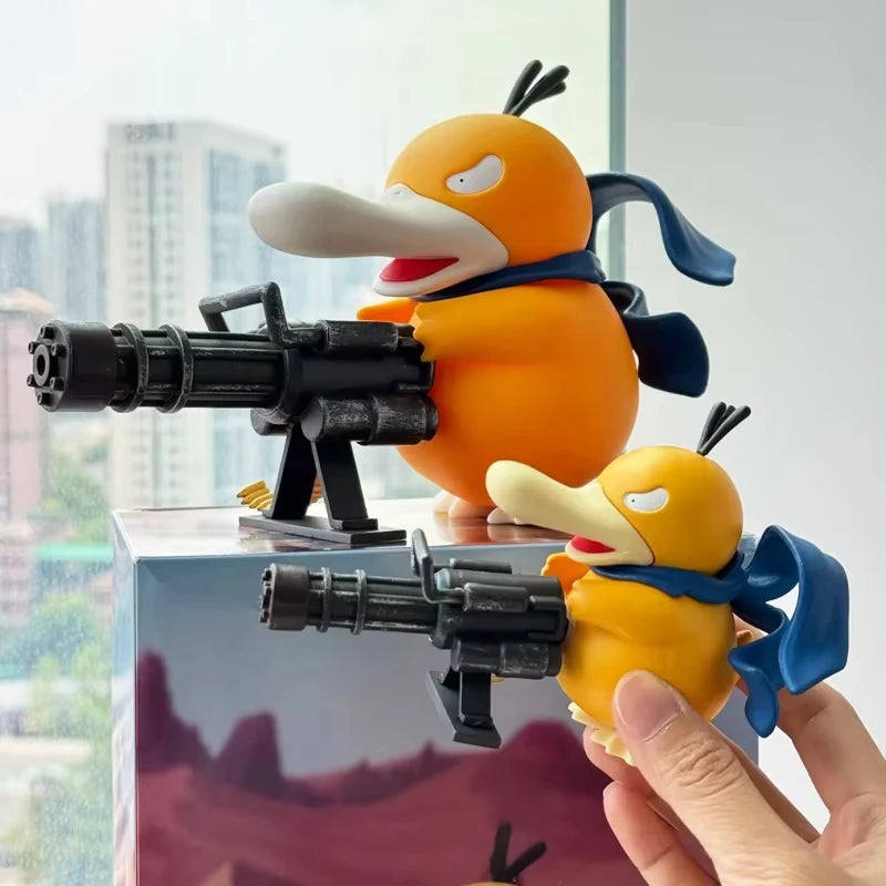 9/15cm Cartoon Pok E Mon Duck Standing Posture Action Figure Collection Model Car Ornament Desktop Decor Toy Gifts For Fans