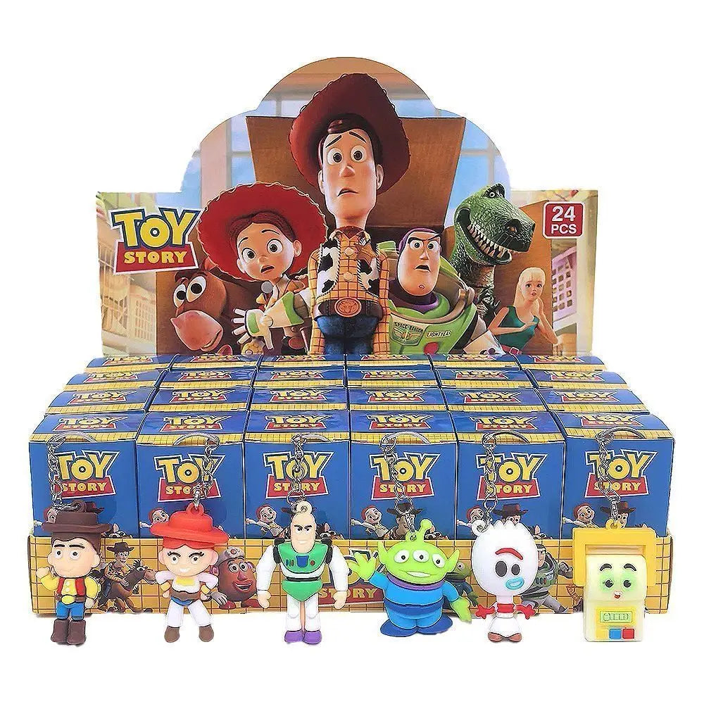 Toy Story keychain blind box Buzz Lightyear figure, exquisite pendant, toy keychain, cute fun gift for friends