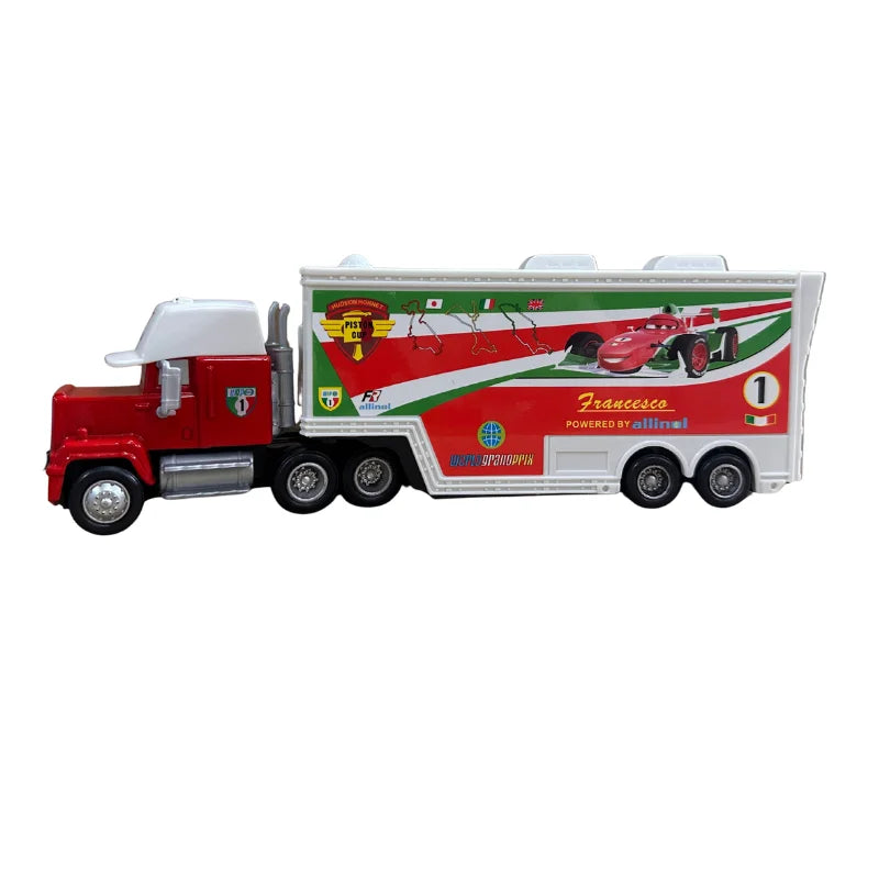Hot Boys Toy Pixar Cars | Metal Diecast Car Toy Lightning McQueen Frank Fritter Red Racing Car  | Birthday Holiday Toy Car Gifts