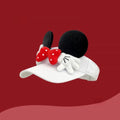 Cute Cartoon Mickey Hat Women's New Summer Fashion and Versatile Travel Sun Protection Peaked Hat Suitable for Outdoor Travel