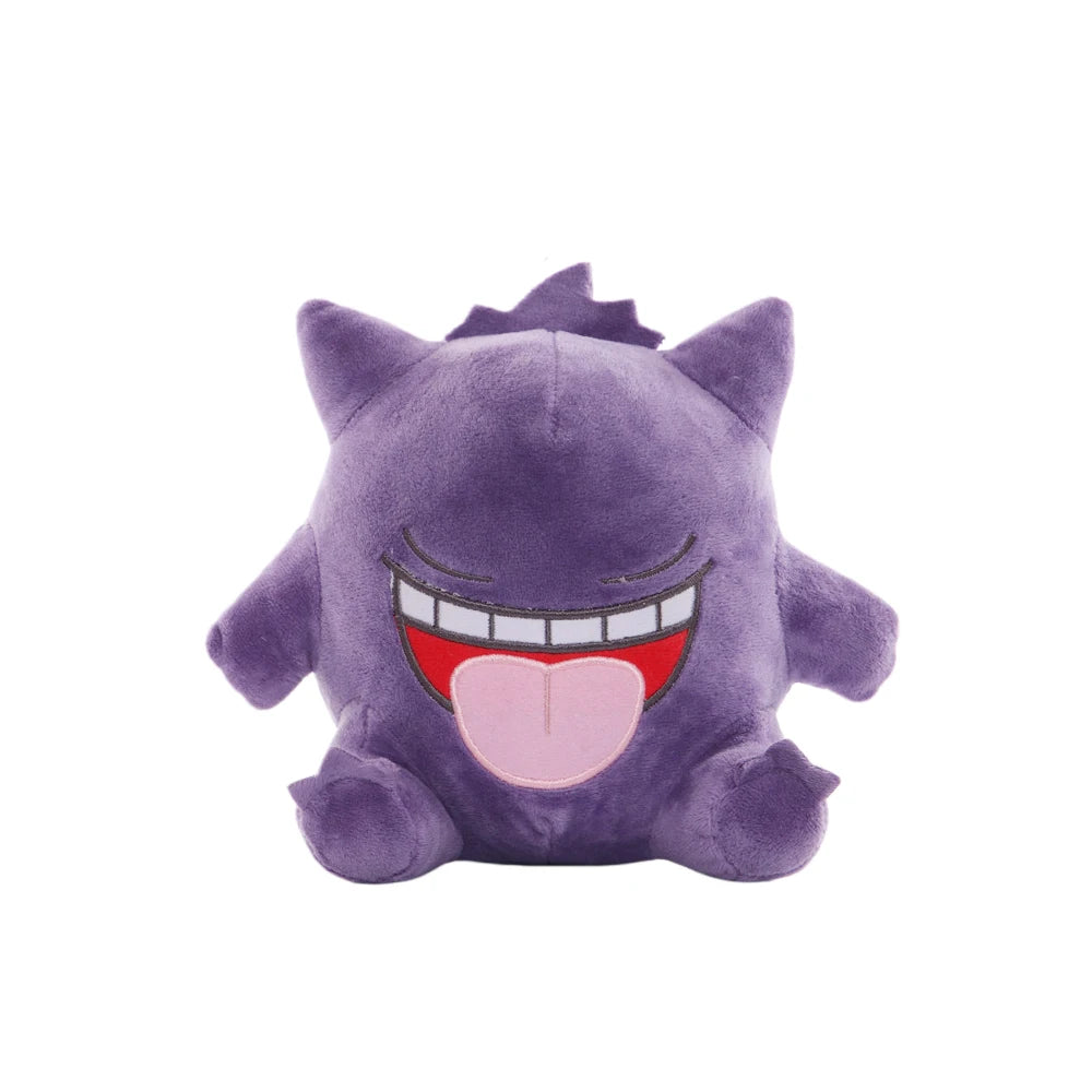 Gengar Keychain Plush Toy Pokemon Pendant Stuffed Soft Stuffed Doll Wonderful Gifts Kawaii Cute Cartoon Toys for Xmas Gifts