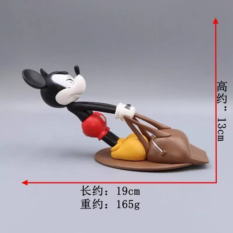 Cute Cartoon Mouse Duck Woody Windproof Anti-Collision Safety Door Stopper Decorative Door Wedge Office Door Holder Home Gifts