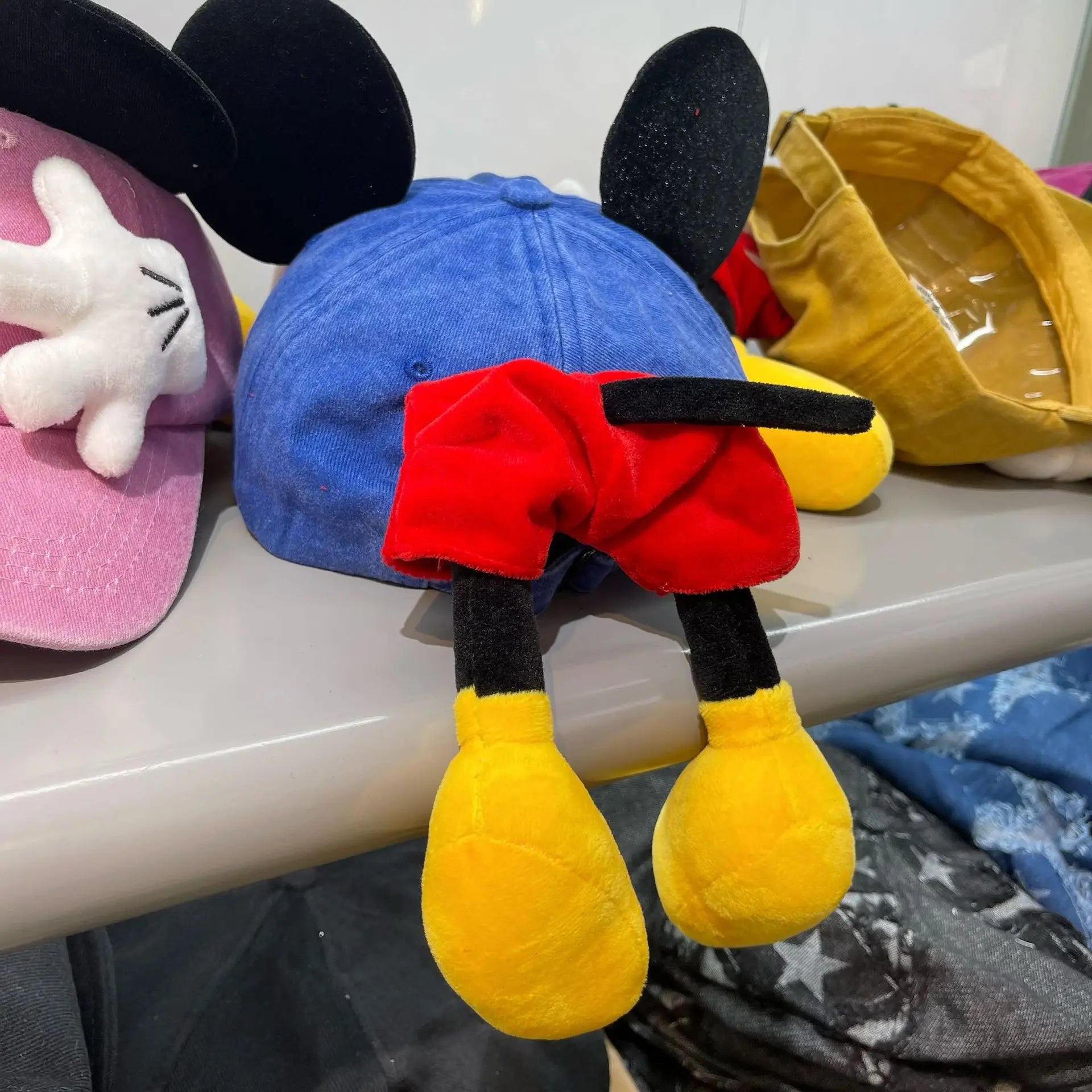 Girls Cute Cartoon Mouse Ears Baseball Cap Anime Duckbill Style Y2K Outdoor Fashion Sunscreen Sunshade Trendy Cap for Women
