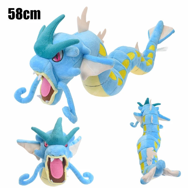 Mega Rayquaza Plush Toy Pokemon Shiny Dragonair Rayquaza Gyarados Peluche Anime Cartoon Stuffed Doll Halloween Xmas Gifts