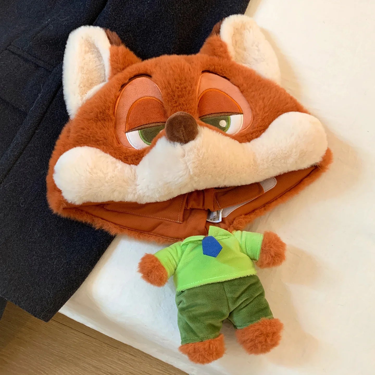 Anime Zootopia Judy Nick Plush Hat Winter Warmth X3D Doll Adjustable Hat Cartoon Peripheral Products Couple Trendy Toys Gifts