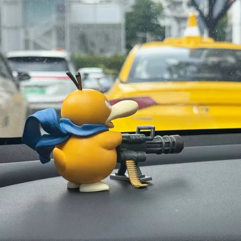 9/15cm Cartoon Pok E Mon Duck Standing Posture Action Figure Collection Model Car Ornament Desktop Decor Toy Gifts For Fans