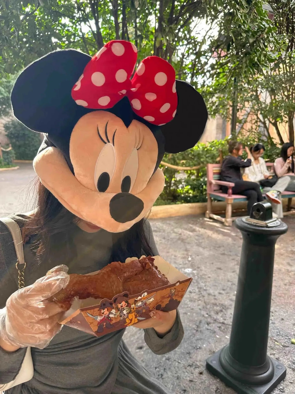 Mickey Minnie headgear for girls and boys Children's girlfriends couple travel photo props dress up hat