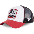 Kawaii Mickey Trucker Cap Mesh Back Baseball Hat Adjustable Cartoon Donald Duck Hip Hop Sun Protection Outdoor Streetwear Gifts