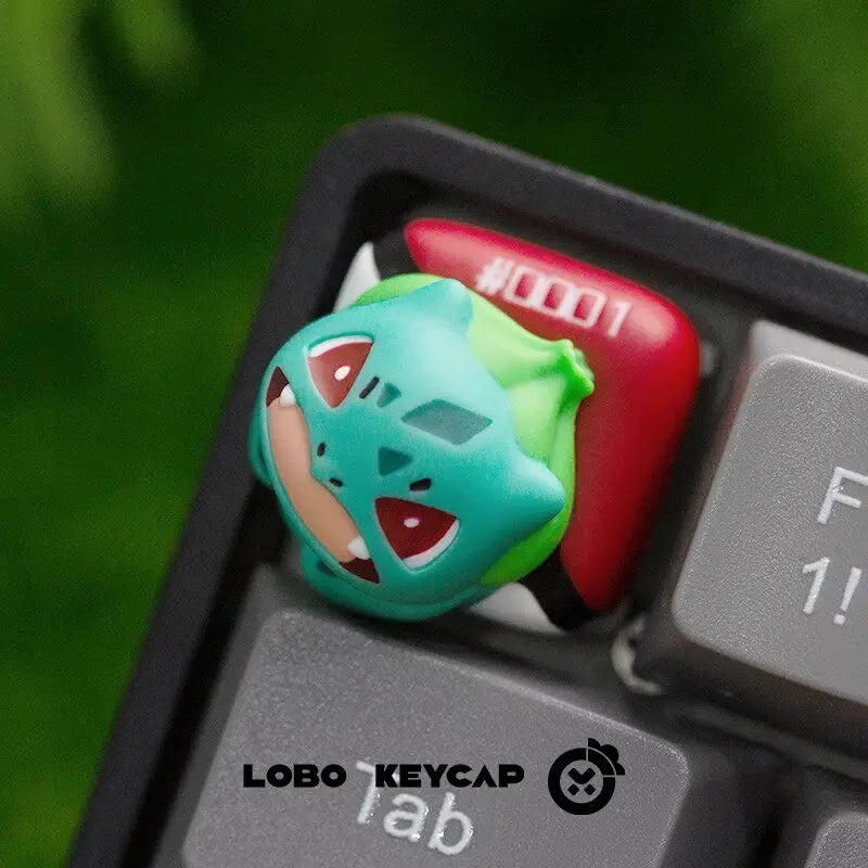 Cartoon Cute Squirtle Psyduck Keycap Personality Anime Peripheral Mechanical Keyboard Decoration Esc Single Keycap Birthday Gift
