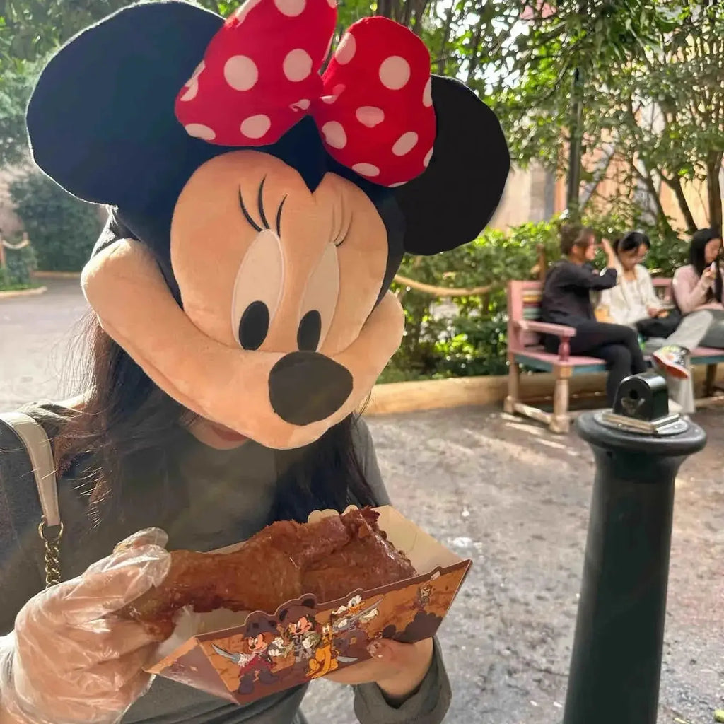 Mickey Minnie headgear for girls and boys Children's girlfriends couple travel photo props dress up hat