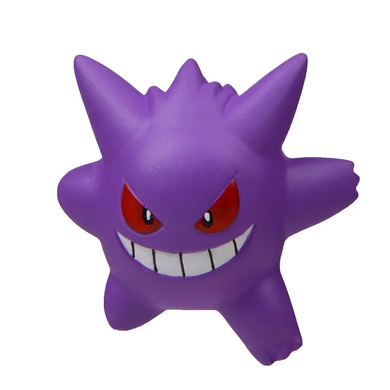 Perfect Packaging Ghost Pokemon Figure Car Interior Air Outlet Decoration Gastly Gengar Haunter Duskull Anime Car Ornament Gifts