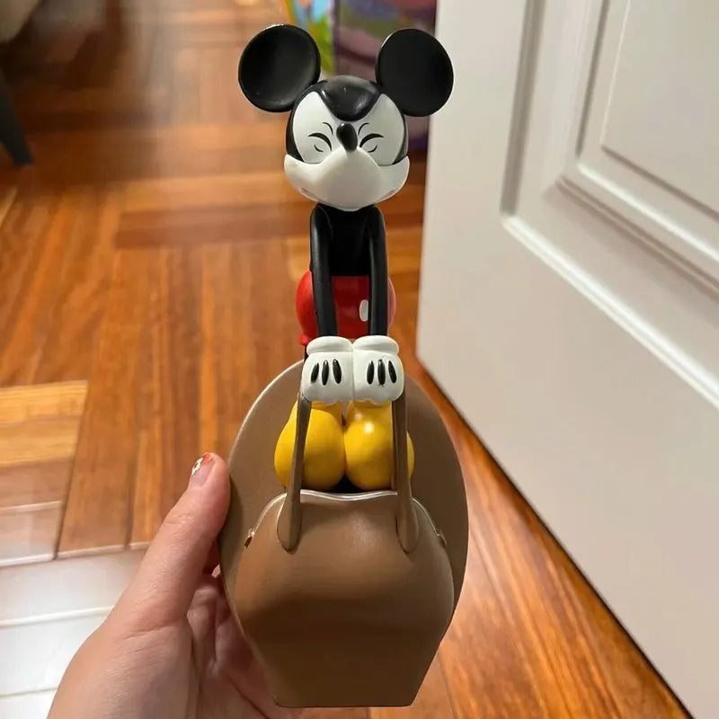Cute Cartoon Mouse Duck Woody Windproof Anti-Collision Safety Door Stopper Decorative Door Wedge Office Door Holder Home Gifts