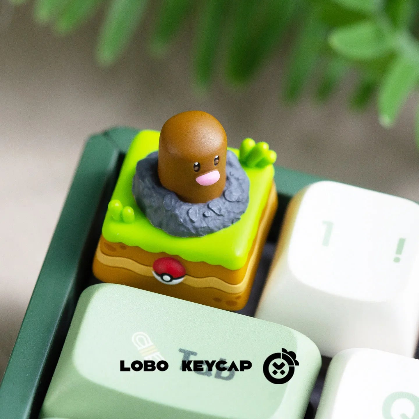 Cartoon Cute Squirtle Psyduck Keycap Personality Anime Peripheral Mechanical Keyboard Decoration Esc Single Keycap Birthday Gift