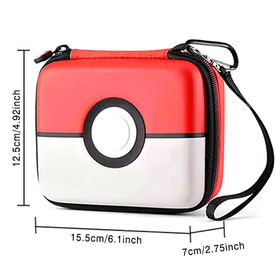 400Pcs Pokemon Game Cards Capacity Cards Holder Album Hard Case Card Holder Book Earphone Storage Box Christmas Gifts