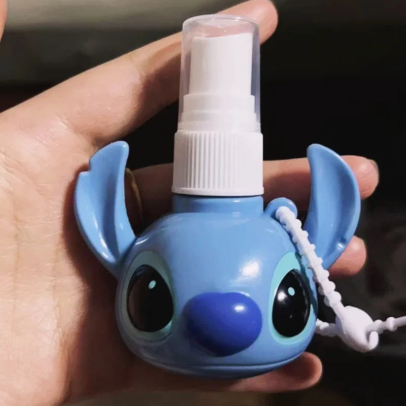 Kawaii Stitch Anime Figure Spray bottle Stitch cute water replenishing portable small spray bottles kids Girls Boys Gifts Toys