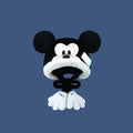 Kawaii Winter Warm Plush Hat Minnie Mickey Mouse Figure Soft Cap For Adults Christmas Gifts