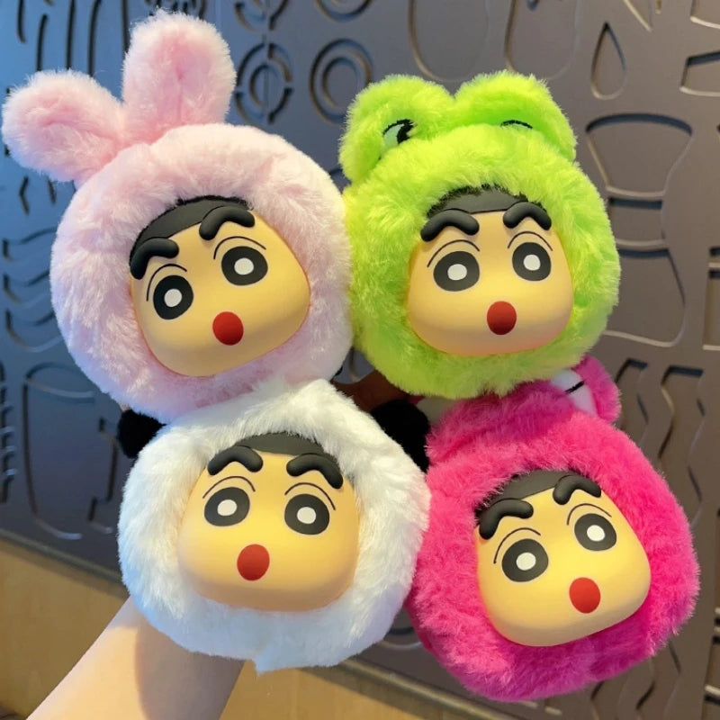New Crayon Shin-Chan Plush Toy Keychain Couple Car Cartoon Anime Keychain Pendant Girl Cute Doll Backpack Pendant Christmas Gift