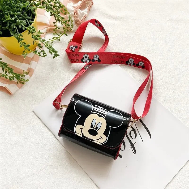 Cartoon Women's Bag Mickey Mouse Pictures Shoulder Bags Cute Girl Messenger Bag Coin Purse Fashion Anime Women Bags Gifts