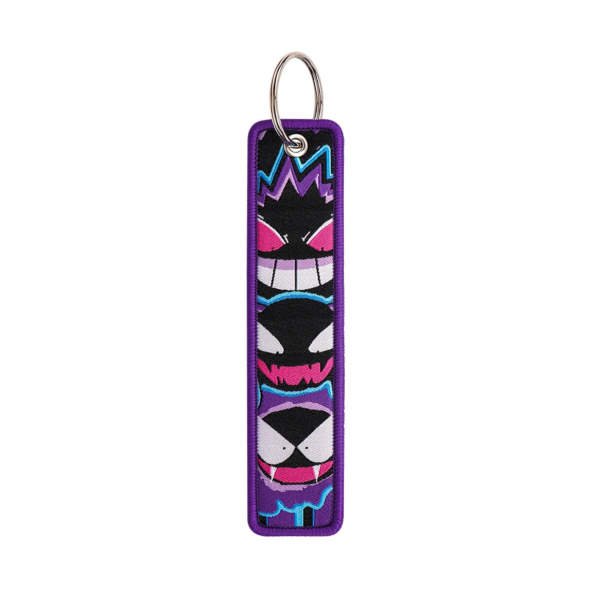 1 PCS Anime Game Monster Key Chain for Motorcycles Key Fobs Holder Men Women Key Tags Key Ring Jewelry Accessories Toys Gifts