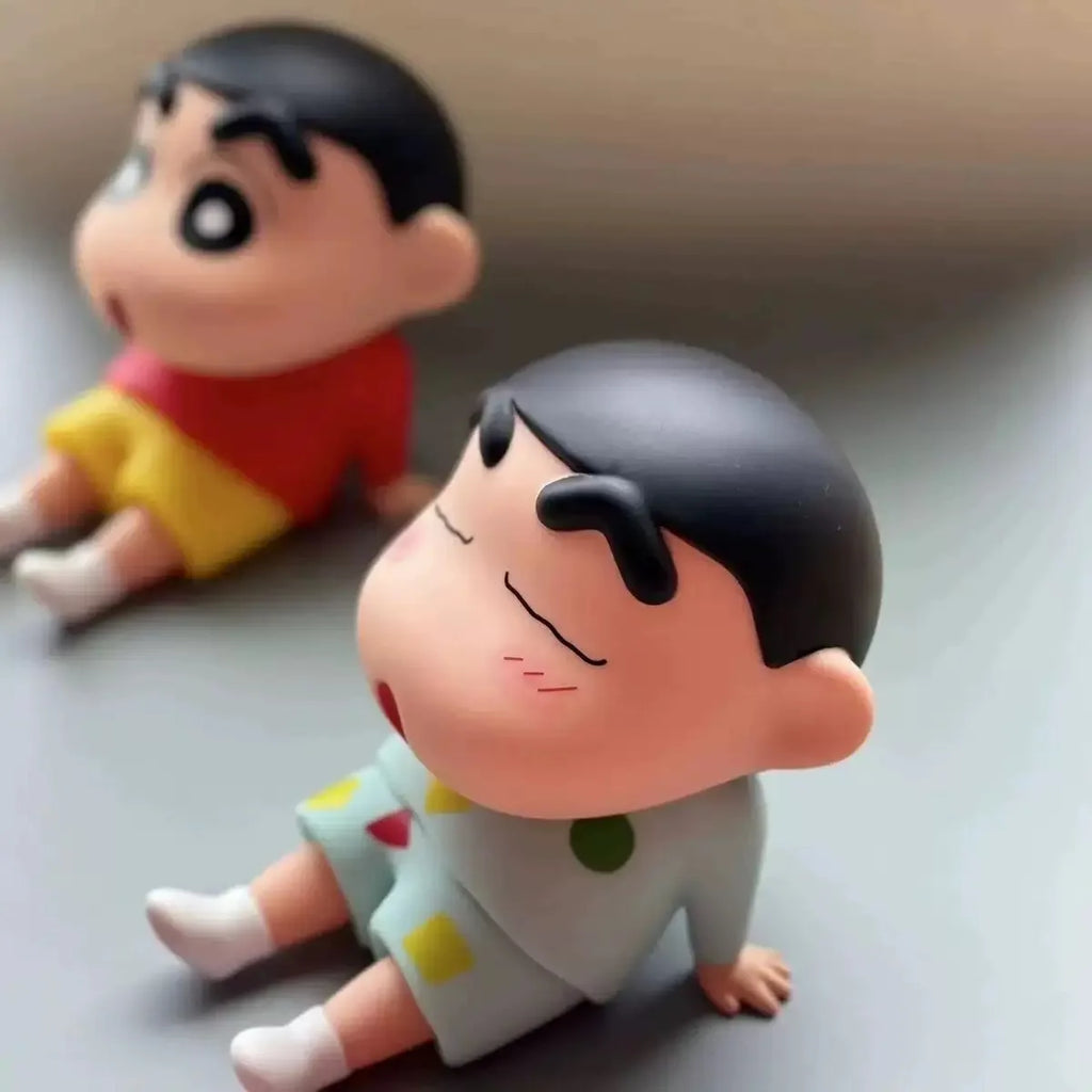 In Stock Anime Xiao Xin Mobile Phone Stand Universal Desktop Lazy Model Doll Desktop Handmade Ornament Holiday Surprise  Gift