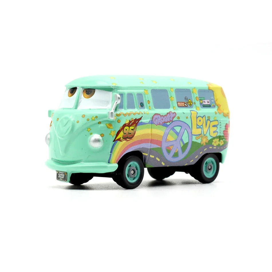 Hot Boys Toy Pixar Cars | Metal Diecast Car Toy Lightning McQueen Frank Fritter Red Racing Car  | Birthday Holiday Toy Car Gifts