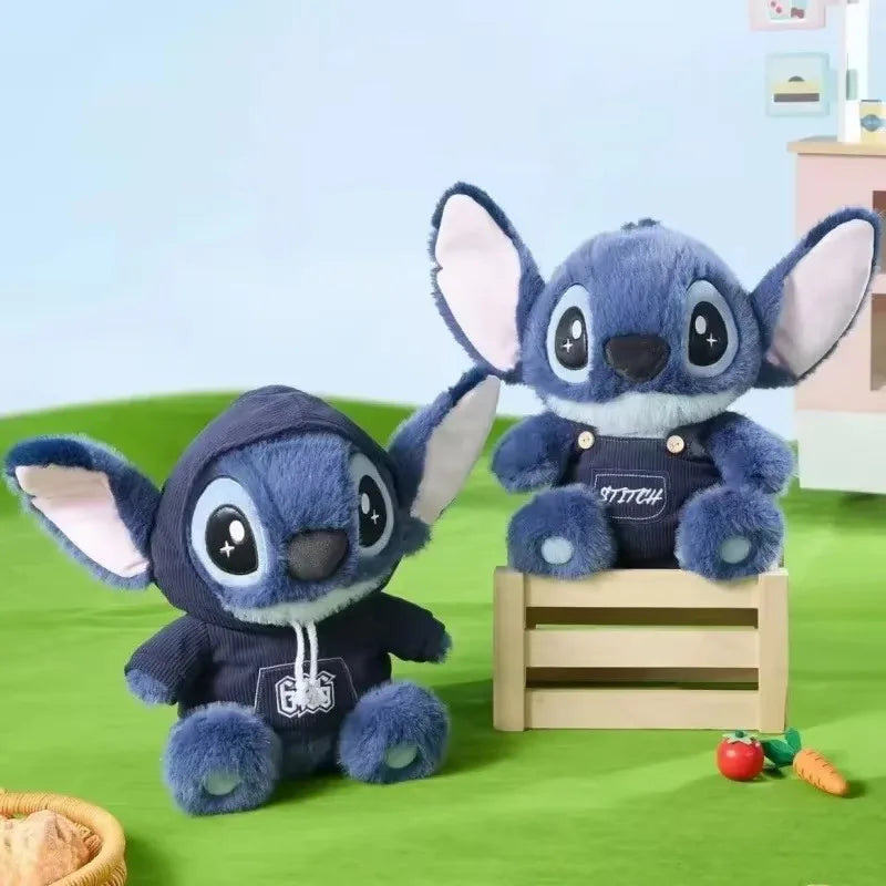 23cm genuine  sewing plush toys, Stitch anime plush toys, cute Kawai cartoon pillows,  toys, birthday gifts