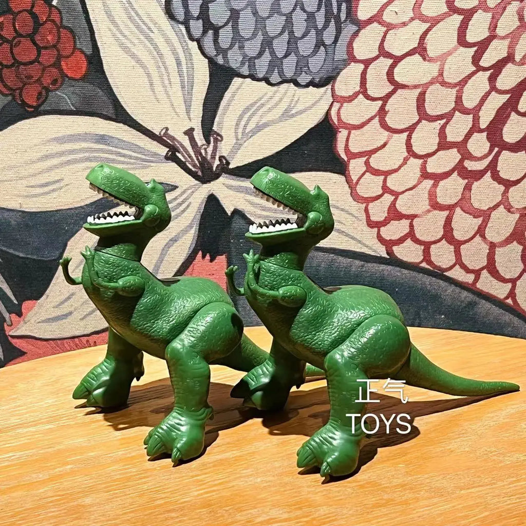 14cm Disney Toy Story 4 REX Dinosaur Woody Buzz Action Figures Anime Decoration Collection Children Gifts