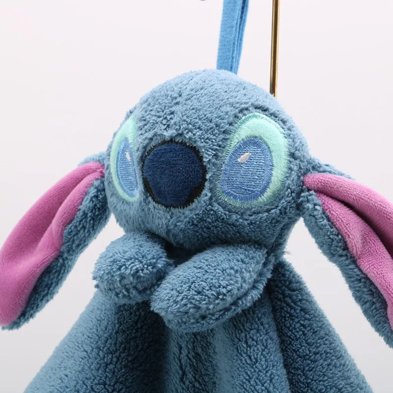 Lilo and Stitch Cartoon Hand Towel Anime Stitch Kitchen Towel Cute Hanging Towel Cloth Household Bathroom Handkerchief