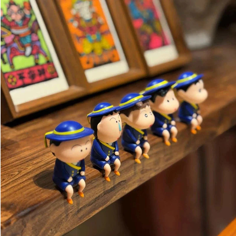 In Stock Animexiaoxin Ornament Desktop Decoration Cute Living Room Tv Cabinet Foyer Figurine Creative Kawaii Doll Birthday Gift