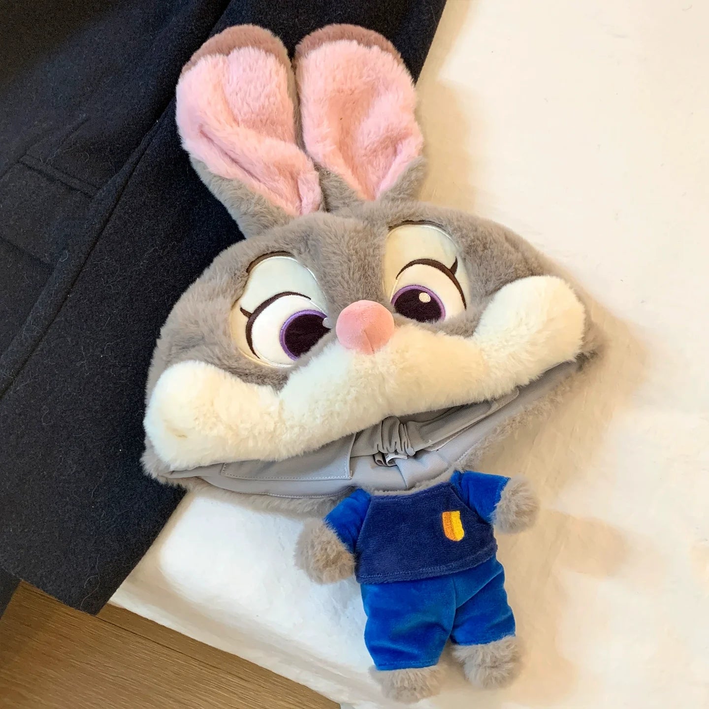 Anime Zootopia Judy Nick Plush Hat Winter Warmth X3D Doll Adjustable Hat Cartoon Peripheral Products Couple Trendy Toys Gifts