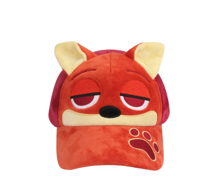 Zootopia Disney Hot Sale Cartoon Anime Merchandise Nick Judy Baseball Cap Couple Headwear Kawaii Exquisite Girl Snapback Hat