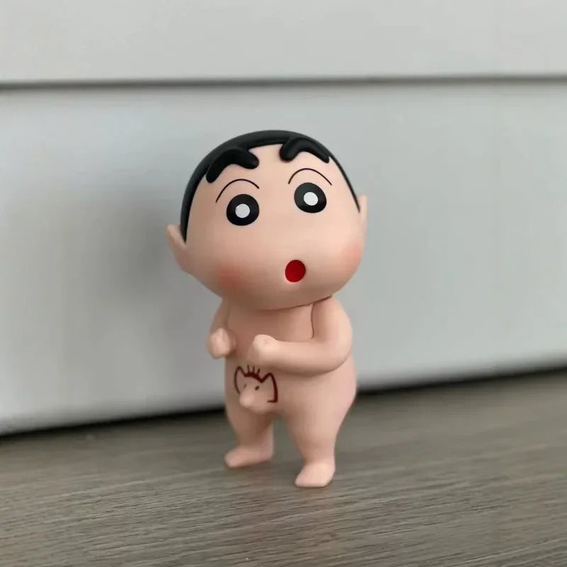 Crayon Shin-chan Elephant Bath Toy - Posable Kawaii Action Figure for Kids, Cute Collectible Doll Gifts sale