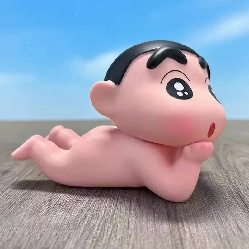 Crayon Shin-chan Elephant Bath Toy - Posable Kawaii Action Figure for Kids, Cute Collectible Doll Gifts sale