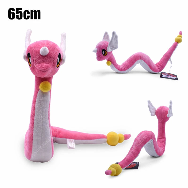Mega Rayquaza Plush Toy Pokemon Shiny Dragonair Rayquaza Gyarados Peluche Anime Cartoon Stuffed Doll Halloween Xmas Gifts