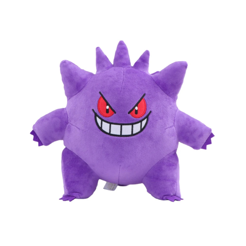 Gengar Keychain Plush Toy Pokemon Pendant Stuffed Soft Stuffed Doll Wonderful Gifts Kawaii Cute Cartoon Toys for Xmas Gifts