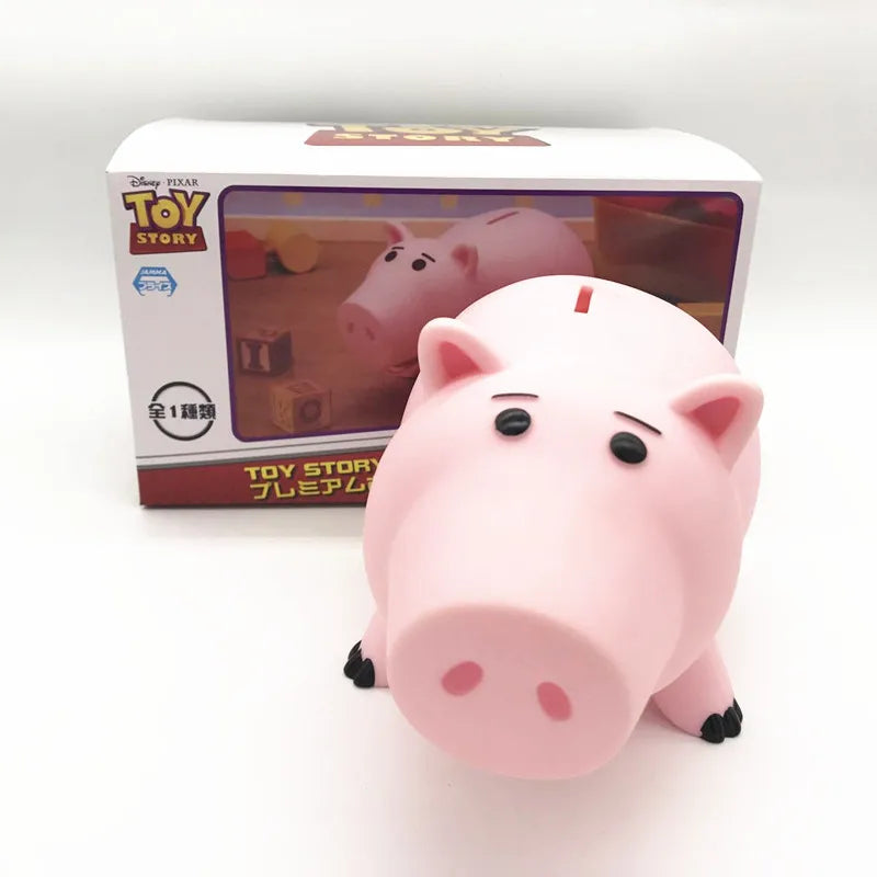Disney Toy Story 4 Hamm the Piggy Bank Q Version 21cm PVC Pig Action Figures Mini Dolls Kids Toys Model for Children Gift